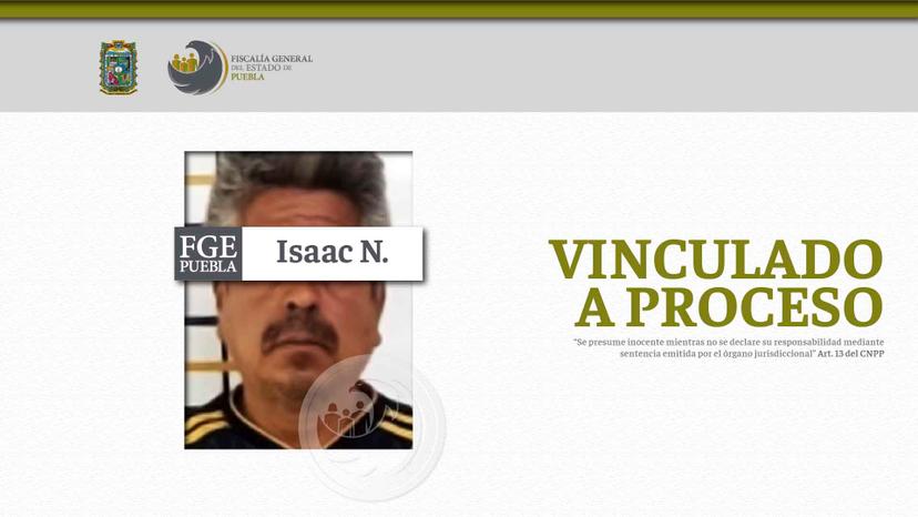 Vinculan a proceso a Isaac, detenido en cateos en Izúcar con cristal