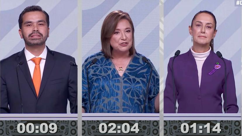 Tercer debate: narco y gobernadores presos confrontan a Xóchitl y Sheinbaum