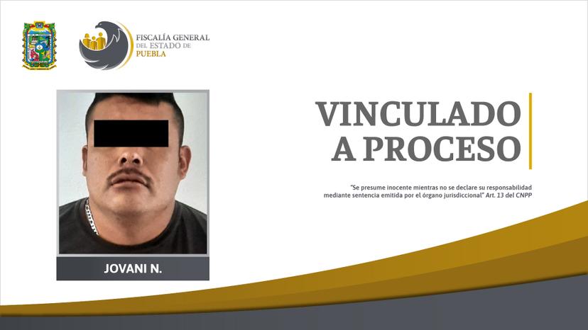 Cae Jovani por asesinar a repartidor y robarle vehículo en Izúcar