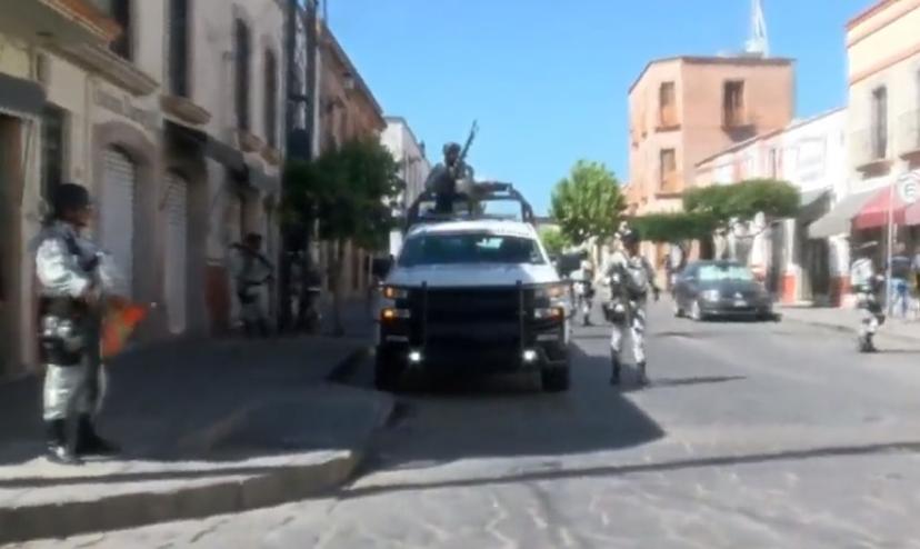VIDEO Aterroriza a habitantes balacera en Jerez, Zacatecas