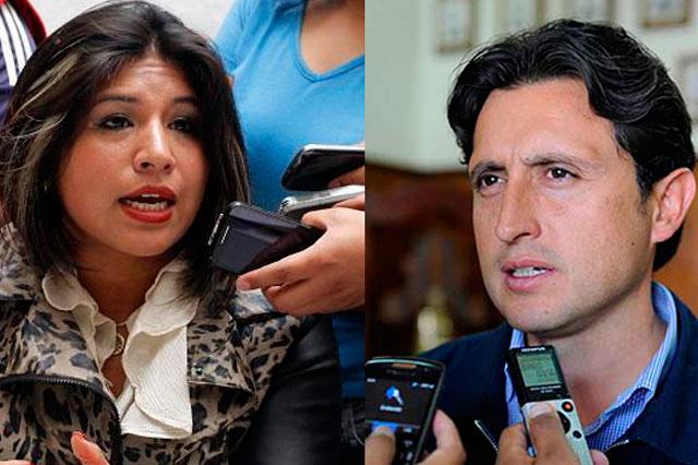 Edil de Cholula y ex diputada llevan pelea a las redes sociales