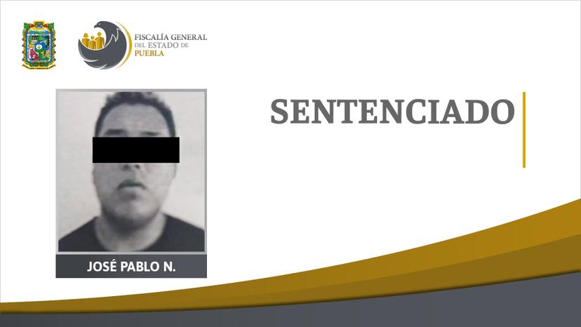 Por secuestrar a joven en Tepeaca le dan 45 años de prisión a José Pablo