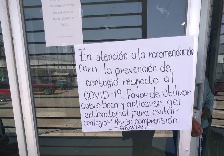 Piden en Juzgados de Tecamachalco cumplir con medidas contra coronavirus