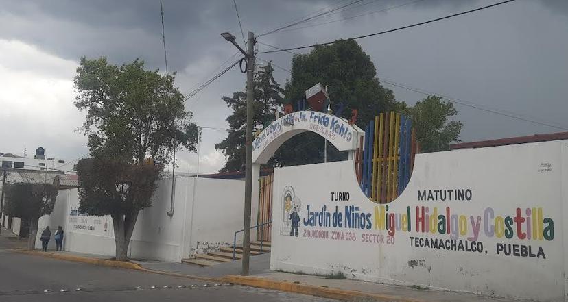 Suspenden clases en preescolar de Tecamachalco por COVID-19