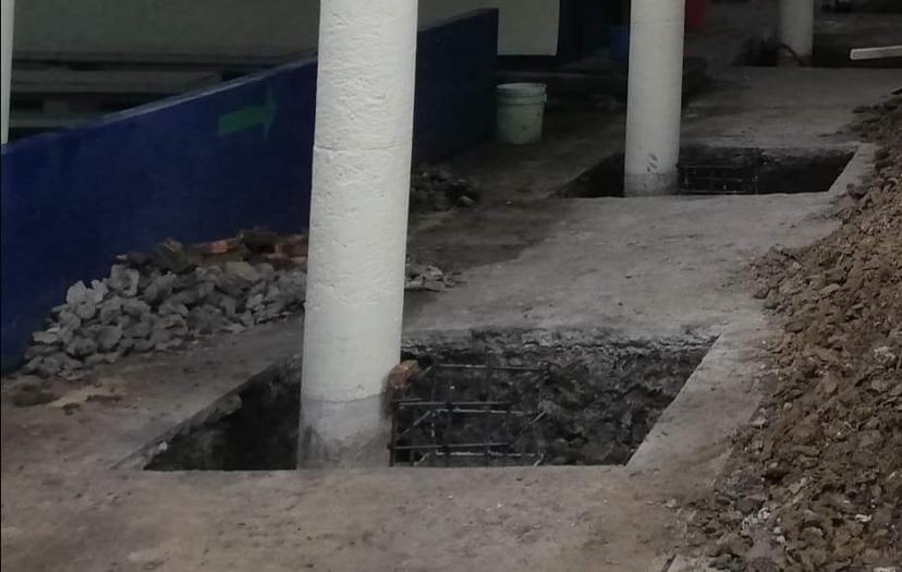 Advierten de riesgos por ejecución de obra en preescolar de Pantepec