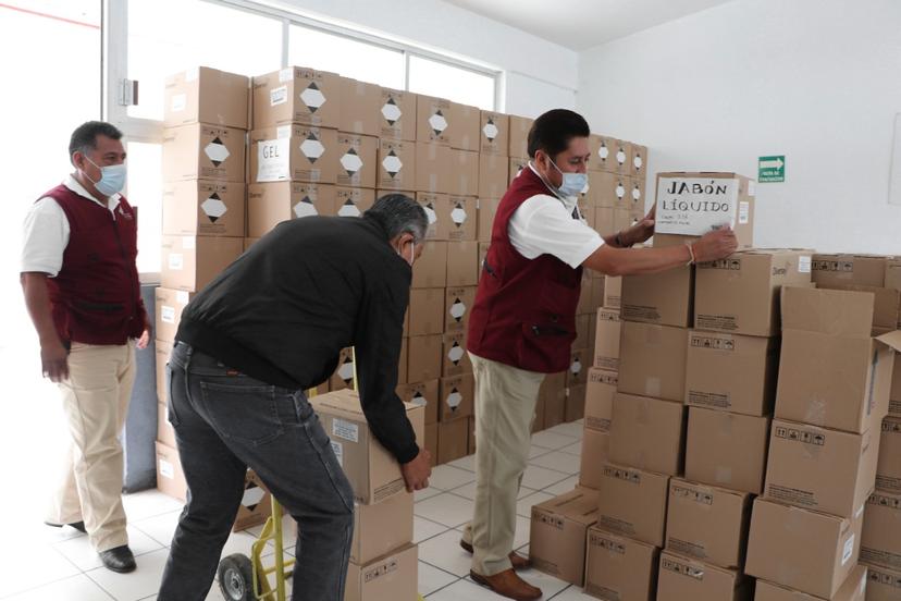 Distribuye SEP paquetes sanitarios a instituciones educativas a través de Cordes