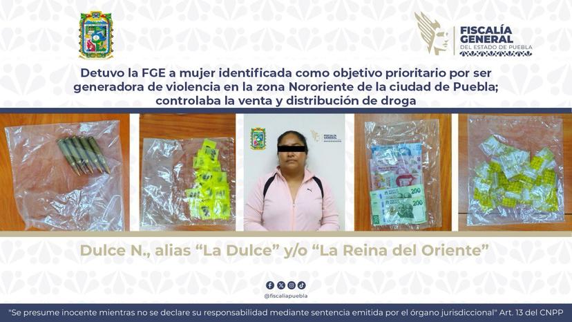 Cae La Reina del Oriente generadora de violencia en la capital poblana