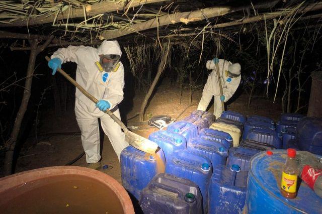 Golpe al narcotráfico: desmantelan laboratorio en Cosalá, Sinaloa