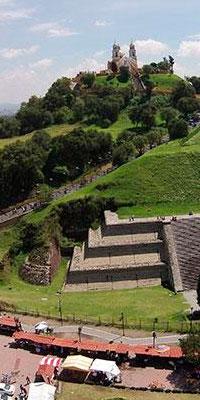 Temen daños en zona arqueológica de Cholula por autocinema