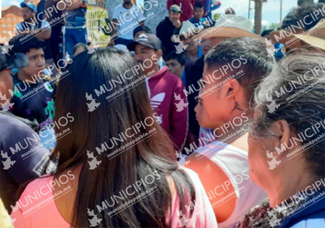 Aseguran a presunto ladrón y amagan con lincharlo en Tlahuapan