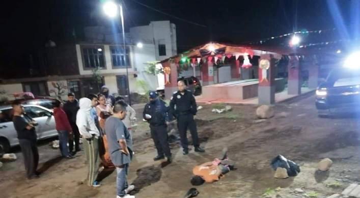 Amarran y golpean a ladrón en Atlixco