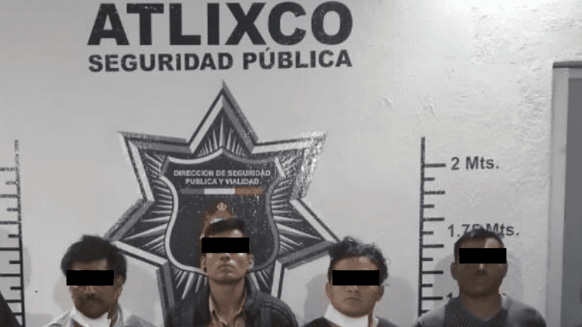 Contratan en Atlixco a grupo de hombres para robar