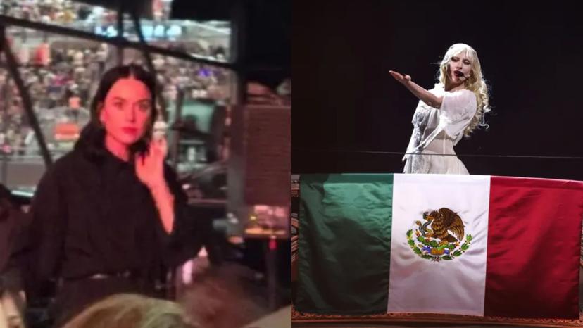 Katy Perry atiende a esperado concierto de Lady Gaga en la CDMX 