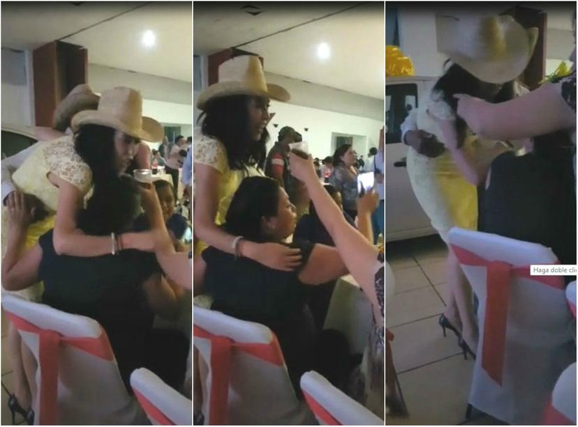 VIDEO: Exhiben ebria a candidata en fiesta del gobierno de Zacapoaxtla