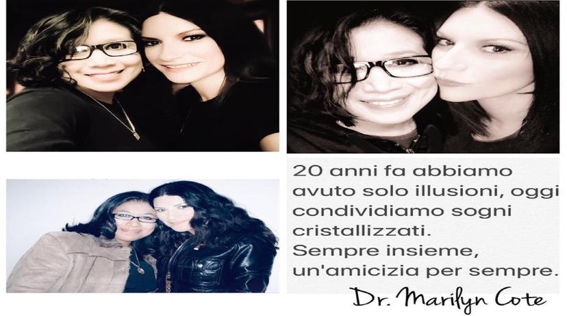 Laura Pausini aclara supuesto vínculo con Marilyn Cote