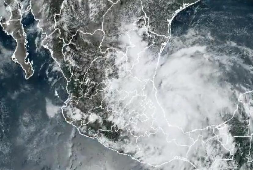 Alertan a 10 estados del país por Tormenta Tropical Chris