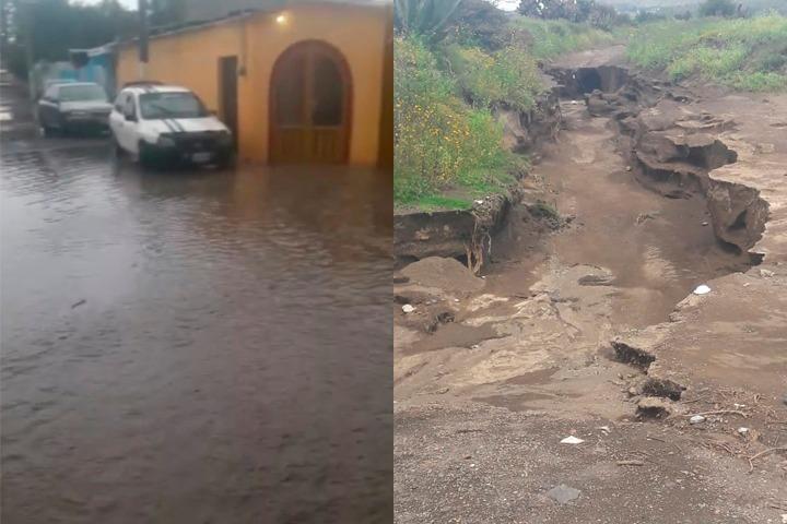 Alerta en la región de Serdán por bajas temperaturas y lluvia constante