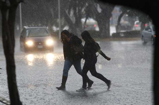 Siguen las lluvias en Puebla; se prevén precipitaciones fuertes