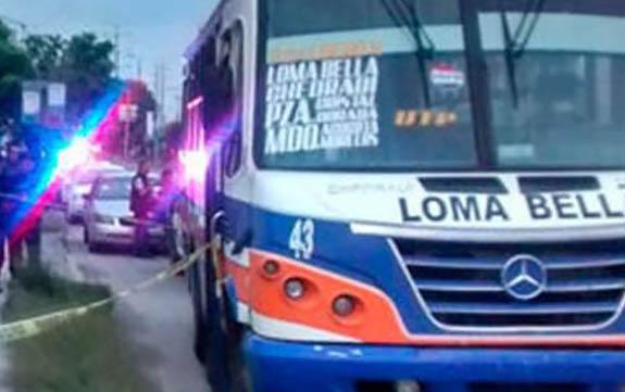 Atracan a pasajeros de la ruta Loma Bella; 2do robo al transporte en el día