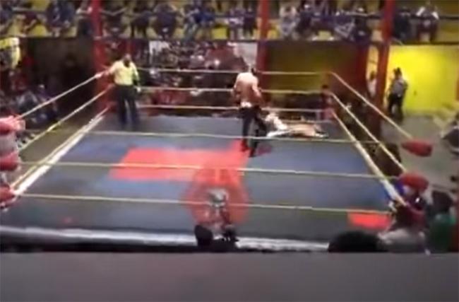 VIDEO Así murió el luchador Príncipe Aéreo en el cuadrilátero