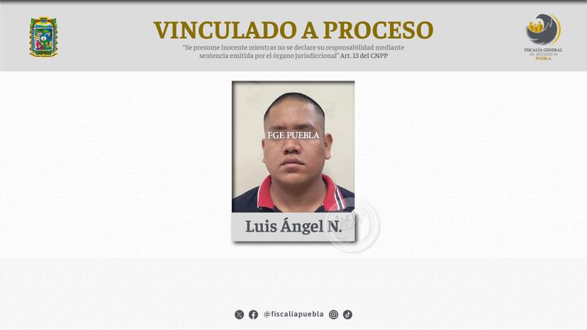 Procesan a Luis Ángel por robo a mano armada en Atlixco