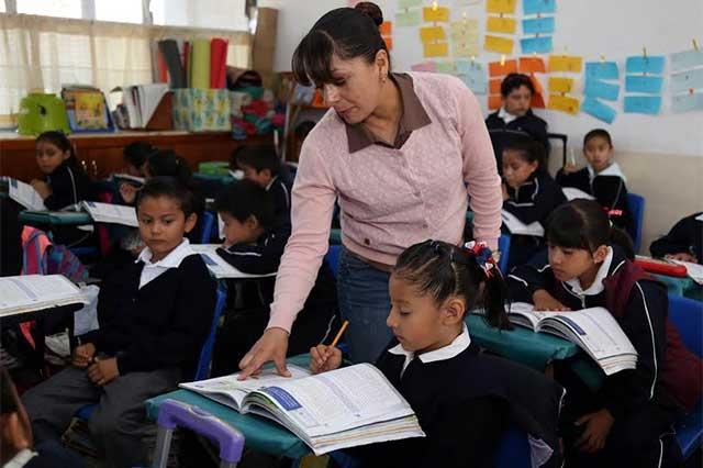 Pagará SEP Puebla incentivo a docentes de educación básica