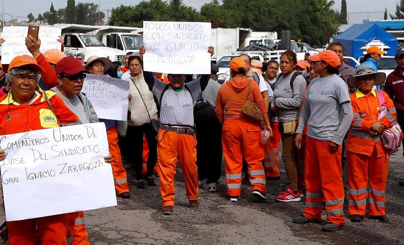 Naranjitas cierran otra vez el paso en la 4 pte y 13 nte