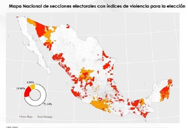 Advierten PAN, PRI y PRD riesgo de violencia en 533 secciones electorales de Puebla