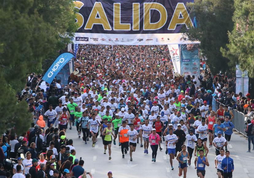 Karen Mejía, primera ganadora del Maratón Internacional de Puebla 