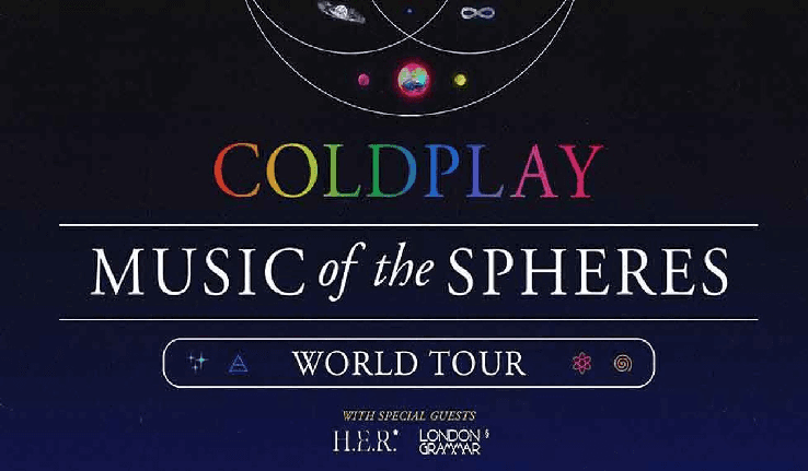 Coldplay hará una gira mundial en 2022