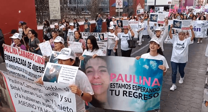 Familias de Cecilia Monzón y Paulina Camargo exigen justicia por feminicidios en #8M