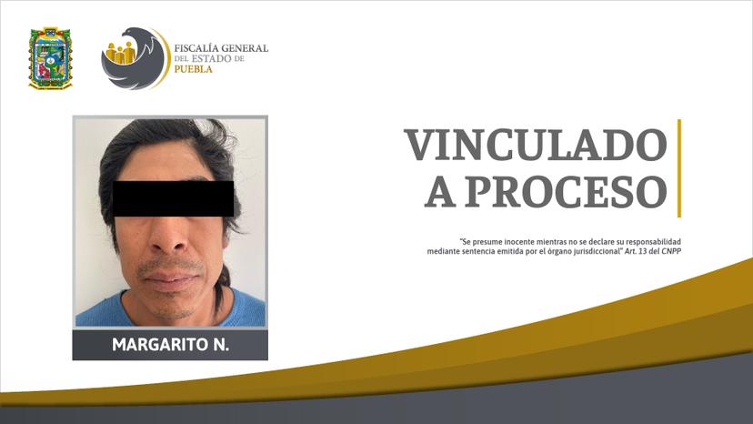 Cae Margarito por violar 2 veces a niña de 12 años en Tochimilco