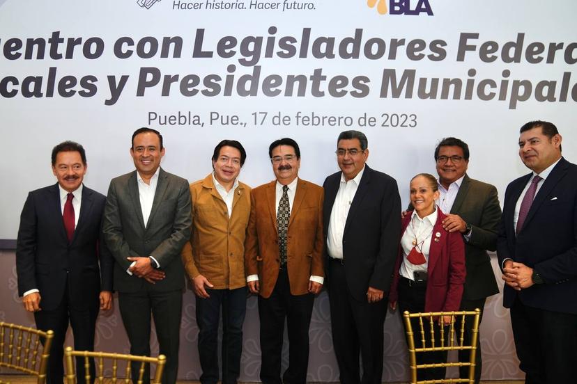 Mario Delgado promete piso parejo en elección de candidato a gobernador en Puebla