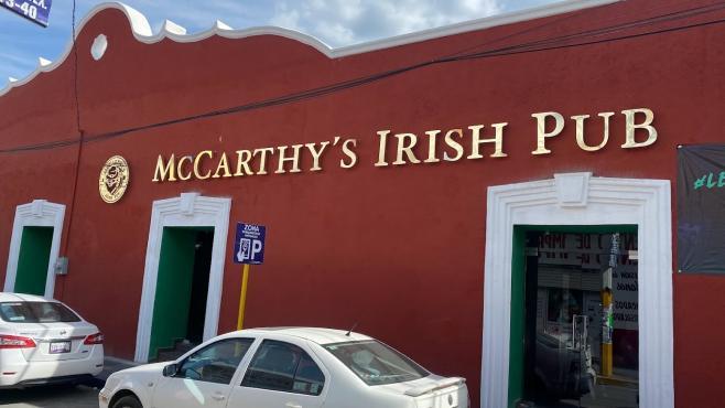 Riña a las afueras del bar McCarthy's en Texmelucan deja dos lesionados