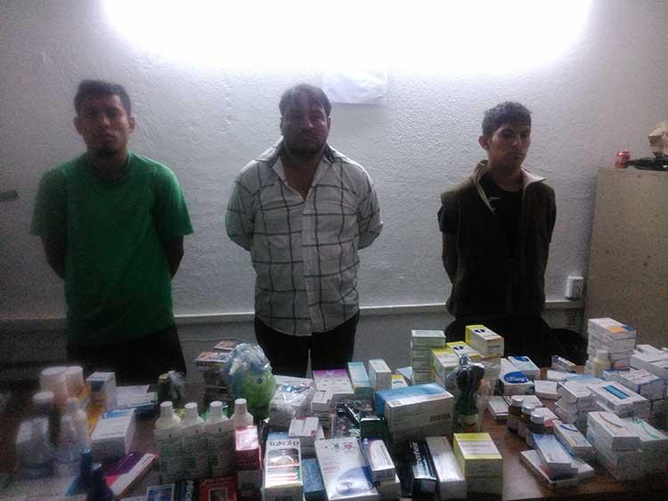 Detienen en Tepeaca banda dedicada al robo a comercio