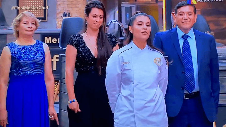 Ganadora de Master Chef se hace viral por negar a su esposa