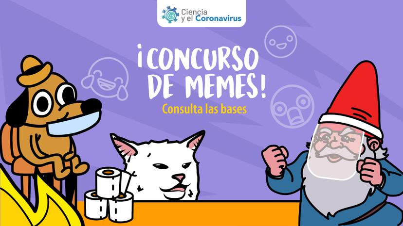 Participa en el concurso de memes sobre el COVID19