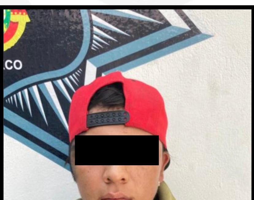 Detienen a menor de edad con drogas en Atlixco 