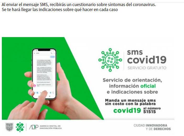 Utilizan sistema de mensajes para hallar a portador de coronavirus