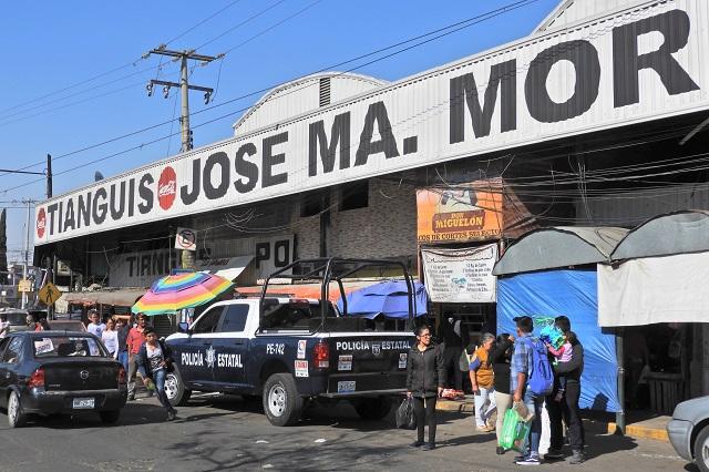 Eduardo Rivera ofrece coordinación para limpiar mercados municipales