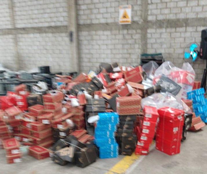 SSP decomisó cuatro toneladas de producto apócrifo en La Cuchilla