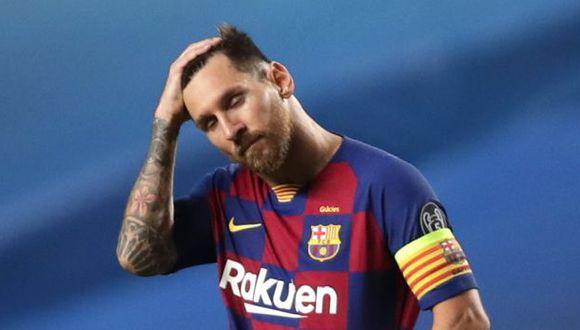 Lionel Messi deja el Barcelona tras fracasos de este 2020