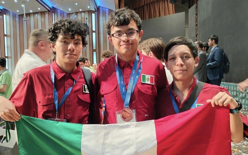 Estudiantes mexicanos obtienen bronce en Olimpiadas de Física