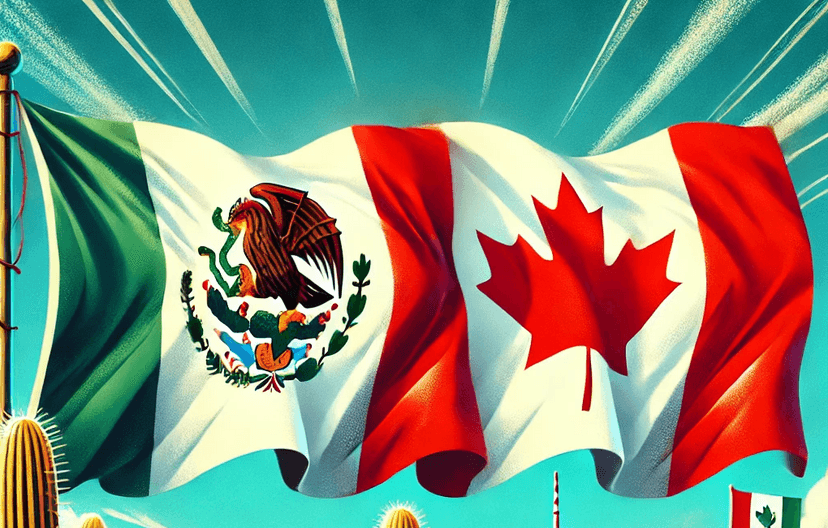 Hacen frente México y Canadá ante aranceles de Trump