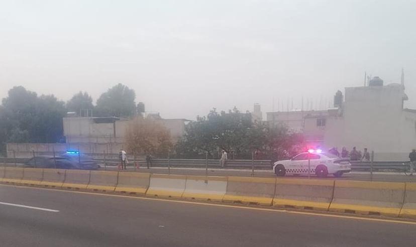 Arrollan y matan a ciclista en la México-Puebla