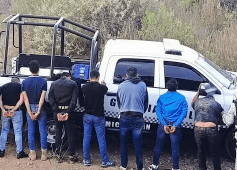 En Pátzcuaro, detuvieron a “El Panchillo” y 5 de sus cómplices