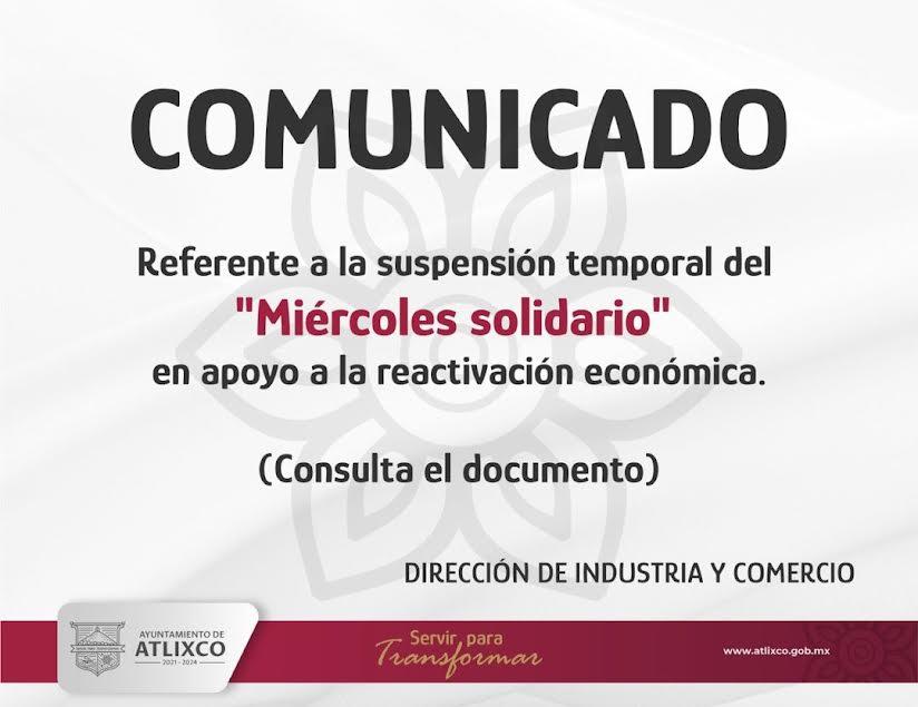 Comerciantes de Atlixco venderán sin restricciones hasta el 4 de enero