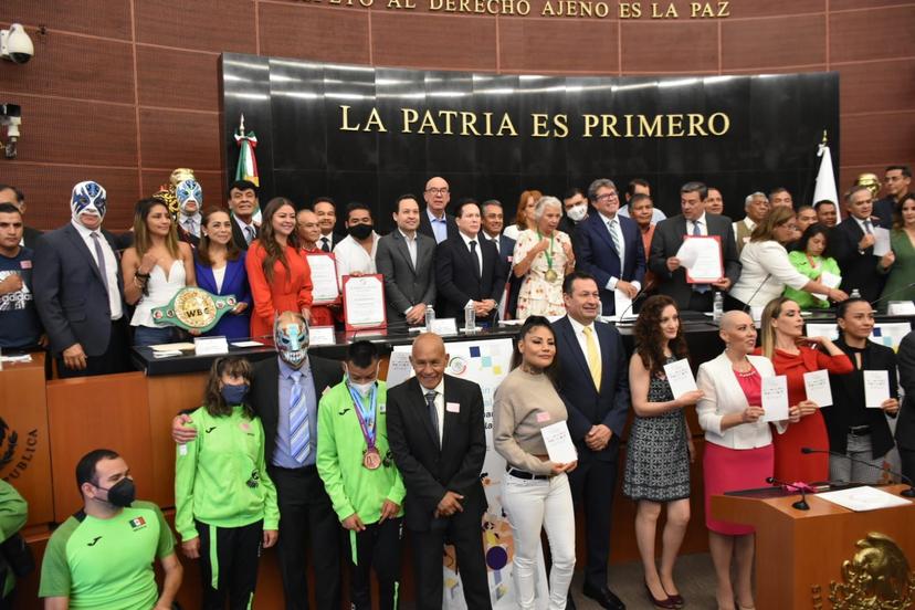 Senado conmemora el Día del Deporte 