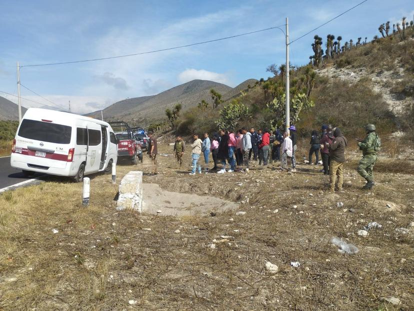 Aseguran a 46 migrantes en Azumbilla, Nicolás Bravo