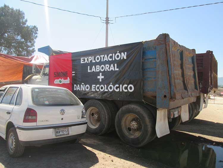 Protestan contra minera italiana en Zacatlán